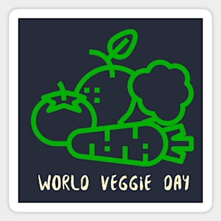 World Veggie Day Magnet